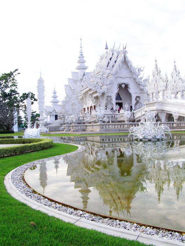 white temple